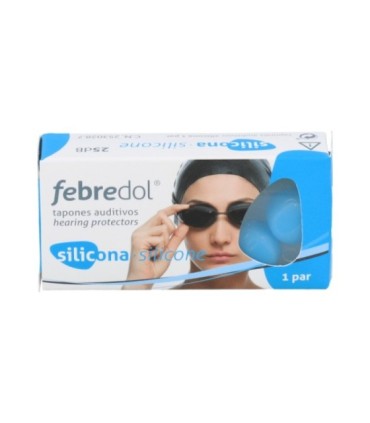 FEBREDOL SILICONA TAPONES OIDOS 2 UNI
