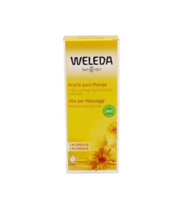 WELEDA ACEITE PARA MASAJE CON CALÉNDULA, 100ml