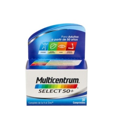 MULTICENTRUM SELECT 50+ 30 COMPRIMIDOS