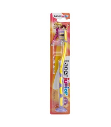 LACER JUNIORCEPILLO DENTAL INFANTIL CON  VENTOSA
