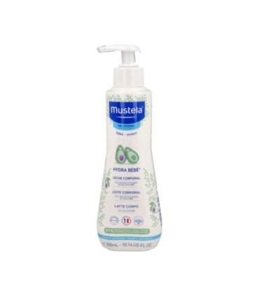 MUSTELA HYDRA-BEBÉ LECHE CORPORAL. Envase de 300 ml.