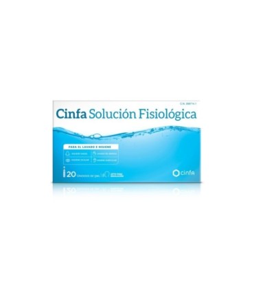 CINFA SUERO FISIOLOGICO 20 UNIDOSIS 5 ML