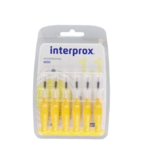 INTERPROX MINI. Cepillos Interdentales. 6 Uds.