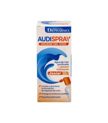 AUDISPRAY JUNIOR SOLUCION LIMPIEZA OTICA 25 ML SPRAY 200 PULVERIZACIONES