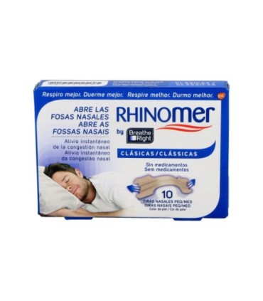 BREATHE RIGHT TIRA ADH NASAL T- PEQ-MED 10 U