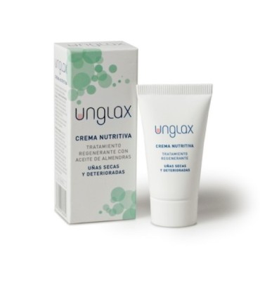 UNGLAX CREMA NUTRITIVA DE UÑAS. Tubo 15 ml