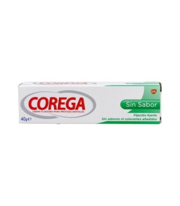 COREGA EXTRA FUERTE CREMA SIN SABOR. Tubo de 40 ml.