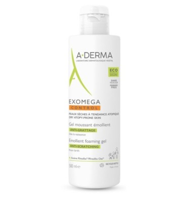 ADERMA EXOMEGA GEL LIMPIADOR 2 EN 1 500 ML
