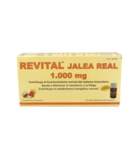 REVITAL JALEA REAL, 20 Ampollas bebibles de 10 cc
