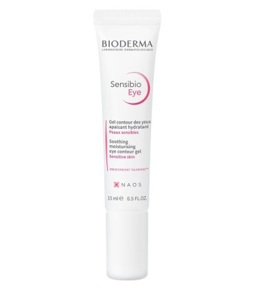 BIODERMA SENSIBIO CONTORNO DE OJOS. Envase de 15 ml.