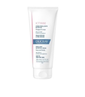 DUCRAY ICTYANE CREMA EMOLIENTE HIDRATANTE. 200 ml