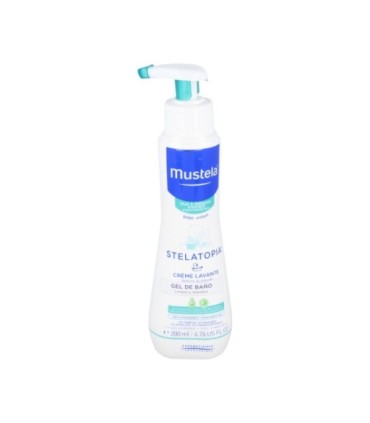 MUSTELA DERMO-PEDIATRÍA STELATOPIA CREMA LAVANTE CABELLO Y CUERPO. Envase de 20