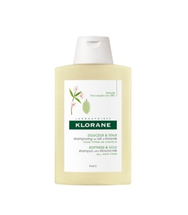 KLORANE CHAMPÚ VOLUMINADOR A LA LECHE DE ALMENDRAS. 200 ml
