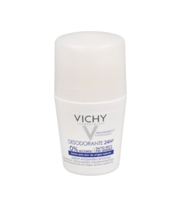 VICHY DESODORANTE SIN SALES 24 HORAS. Roll-On 50 ml.