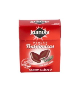 JUANOLA PERLAS BALSÁMICAS SABOR CLASICO, 25g