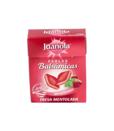 JUANOLA PERLAS BALSÁMICAS FRESA MENTOLADA, 25g