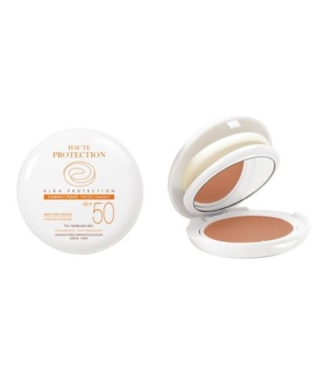 AVENE COMPACTO COLOR DORADO - SPF 50 - Polvera de 10 g.