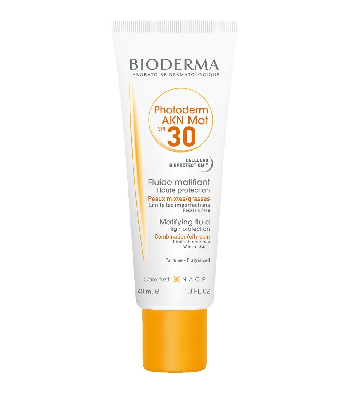 BIODERMA PHOTODERM AKN MAT FLUIDO SPF 30. Tubo de 40 ml.