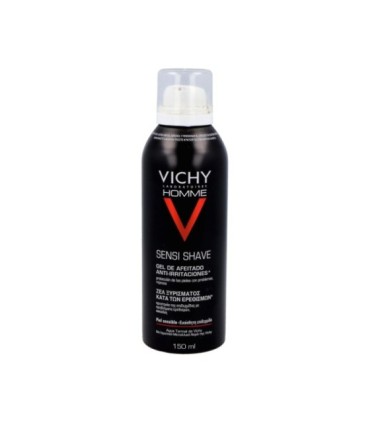 VICHY HOMME GEL DE AFEITADO ANTI-IRRITACIONES. Envase de 150ml.