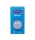 PROFILACTICO DUREX NATURAL PLUS EASY ON. 12 Uds.