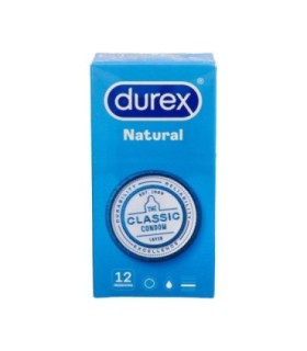 PROFILACTICO DUREX NATURAL PLUS EASY ON. 12 Uds.