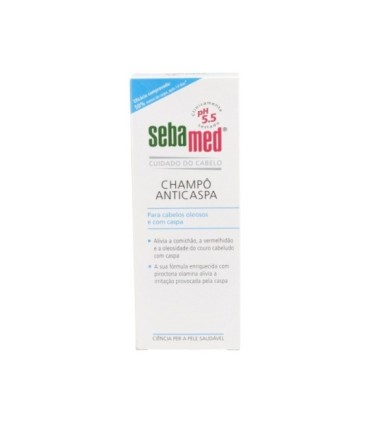 SEBAMED CHAMPÚ DERMATOLÓGICO ANTICASPA. Envase 200 ml