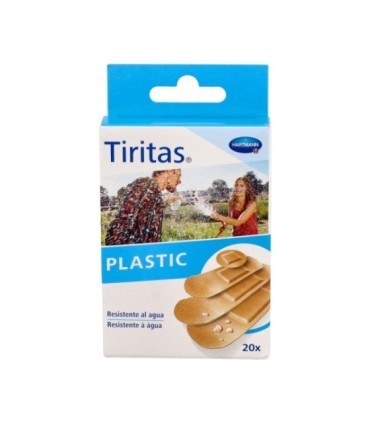 TIRITAS PLASTIC APOSITO ADHESIVO SURTIDO 20 U