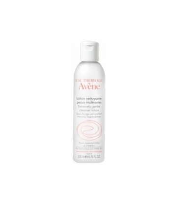 AVENE LOCIÓN LIMPIADORA PIELES INTOLERANTES. Envase de 200 ml.