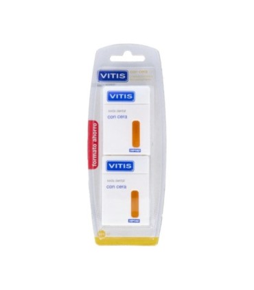 VITIS SEDA DENTAL CON CERA 50 m. Pack 2 Uds