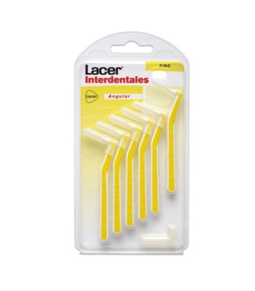 LACER CEPILLO INTERDENTAL FINO ANGULAR , 6u
