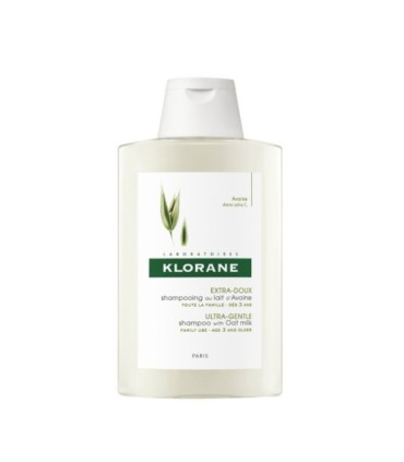 KLORANE CHAMPÚ EXTRA-SUAVE A LA LECHE DE AVENA. 200 ml