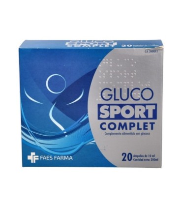 GLUCOSPORT COMPLET. 20 Ampollas Bebibles