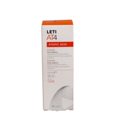 LETI AT4 CREMA FACIAL TUBO 50 ML