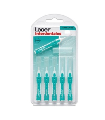 LACER CEPILLO INTERDENTAL EXTRAFINO, 6 U