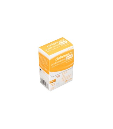 CINFAMUCOL ACETILCISTEÍNA FORTE 600 MG POLVO PARA SOLUCIÓN ORAL   , 10 sobres