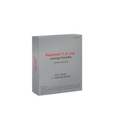 POSTINOR 1,5 mg COMPRIMIDO , 1 comprimido