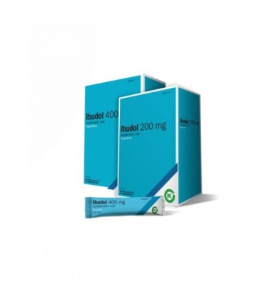 IBUDOL 400 MG SUSPENSION ORAL , 20 sobres