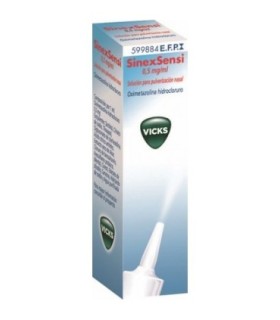SINEXSENSI 0,5 mg/ml SOLUCION PARA  PULVERIZACION NASAL , 1 envase pulverizador de 15 ml