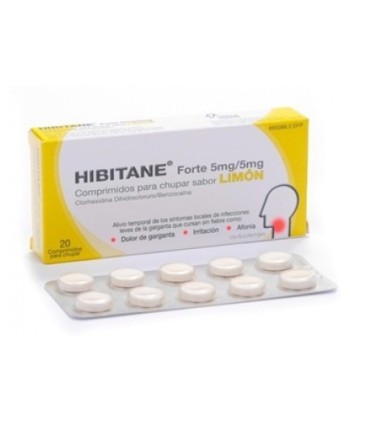 HIBITANE  5/5 MG 20 COMP PARA CHUPAR LIMON
