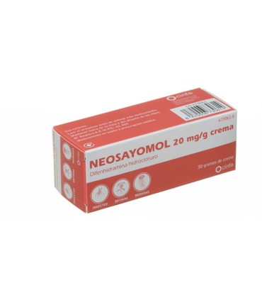 NEOSAYOMOL 20 MG/G CREMA TUBO 30 G