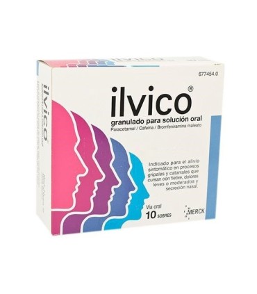 ILVICO GRANULADO PARA SOLUCION ORAL, 10 sobres