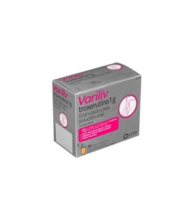 VARILIV TROXERUTINA 1 g GRANULADO PARA SOLUCION ORAL , 30 sobres