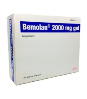 BEMOLAN 2000 mg GEL ORAL , 30 sobres