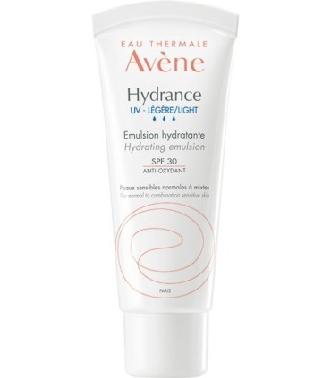 AVENE HYDRANCE OPTIMALE UV LIGERA. SPF 20. Tubo 40 ml.