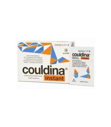 COULDINA INSTANT CON ACIDO ACETILSALICILICO GRANULADO EFERVESCENTE 20 SOBRES