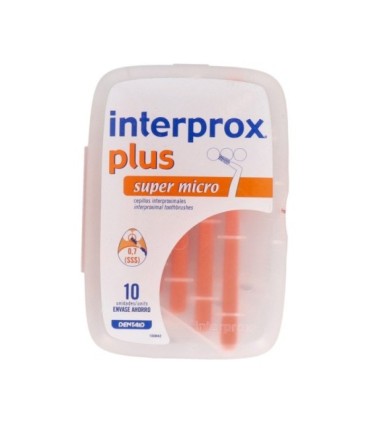 INTERPROX PLUS SUPER MICRO CEPILLOS INTERPROXIMALES. 10 Uds