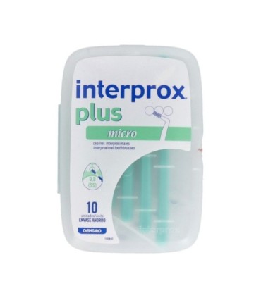 INTERPROX PLUS MICRO CEPILLOS INTERPROXIMALES. 10 Uds