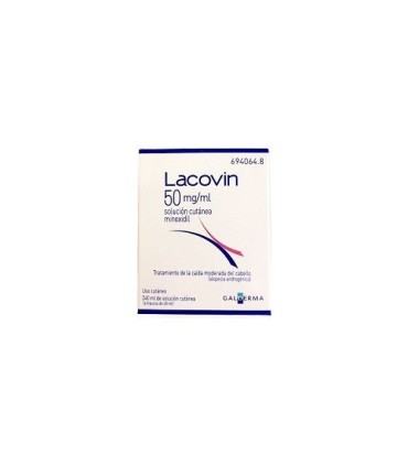 LACOVIN 50 mg/ml SOLUCIÓN CUTÁNEA , 4 frascos de 60 ml