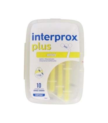 INTERPROX PLUS MINI CEPILLO DENTAL. 10 Uds