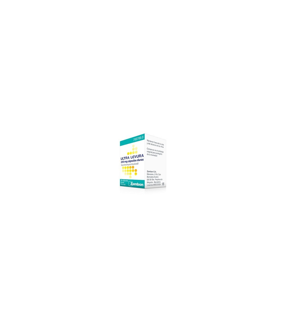 ULTRA-LEVURA 250 MG 20 CAPSULAS DURAS